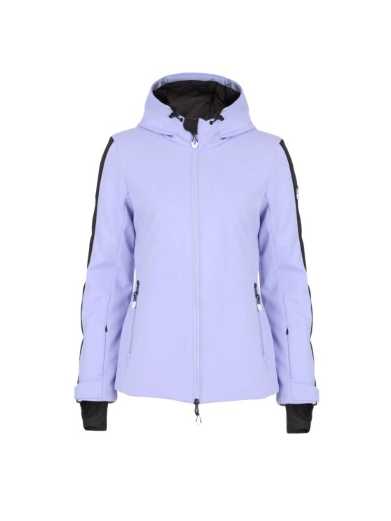 Kombinezon narciarski damski EA7 Emporio Armani Kitzbühel Softshell Tris (Jacket + Vest + Pants) Sweet Lavender