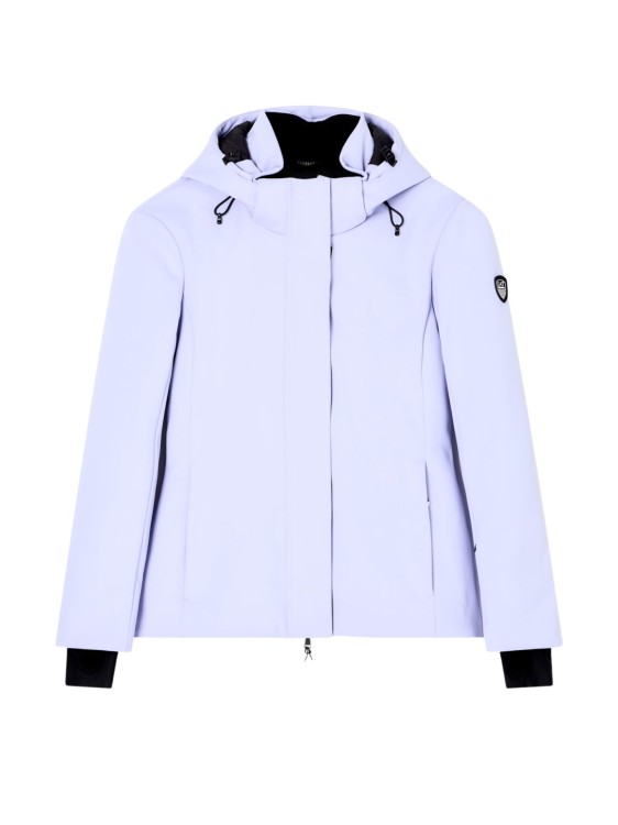 Kurtka narciarska damska EA7 Emporio Armani Kitzbühel Softshell Jacket Sweet Lavender