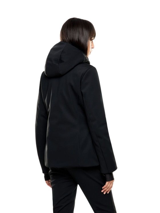 Kurtka narciarska damska EA7 Emporio Armani Kitzbühel Softshell Jacket Black