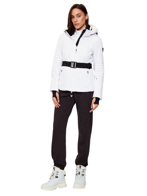Kurtka narciarska damska EA7 Emporio Armani Kitzbühel Protectum7 Jacket White