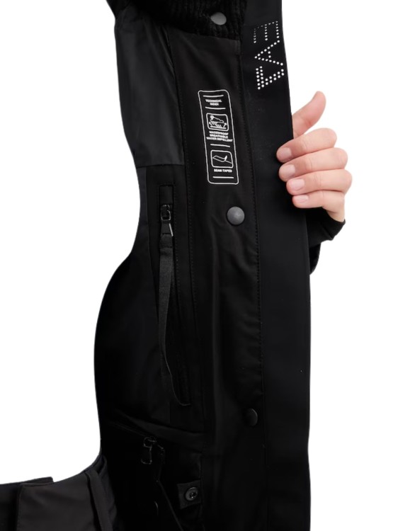 Kurtka narciarska damska EA7 Emporio Armani St. Moritz Fashion Eco-Down Jacket Black