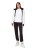 Bluza narciarska damska EA7 Emporio Armani Kitzbühel Powerstretch Full Zip White