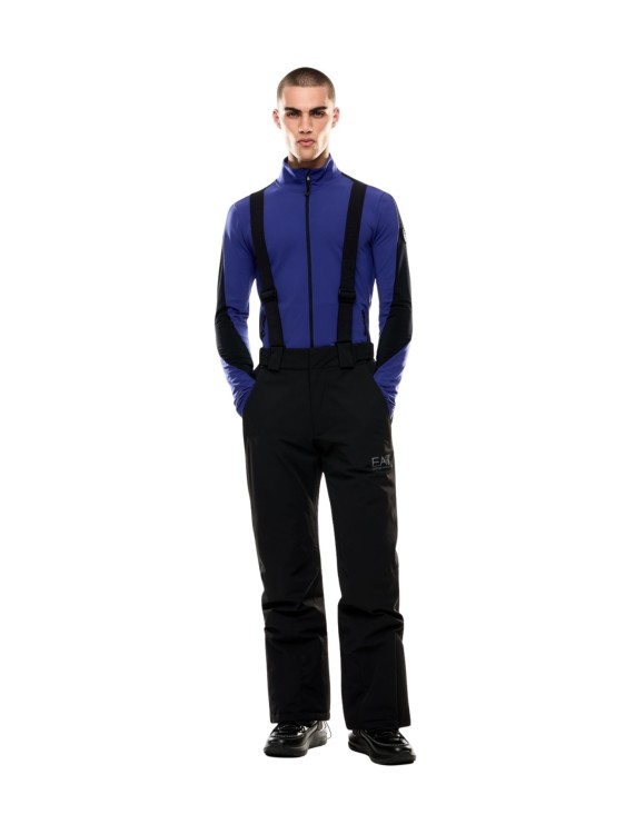 Spodnie narciarskie męskie EA7 Emporio Armani Ski Kitzbühel Protectum7 Black