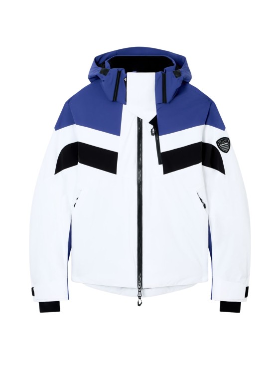 Kurtka narciarska męska EA7 Emporio Armani Cortina Colorblock Toray White