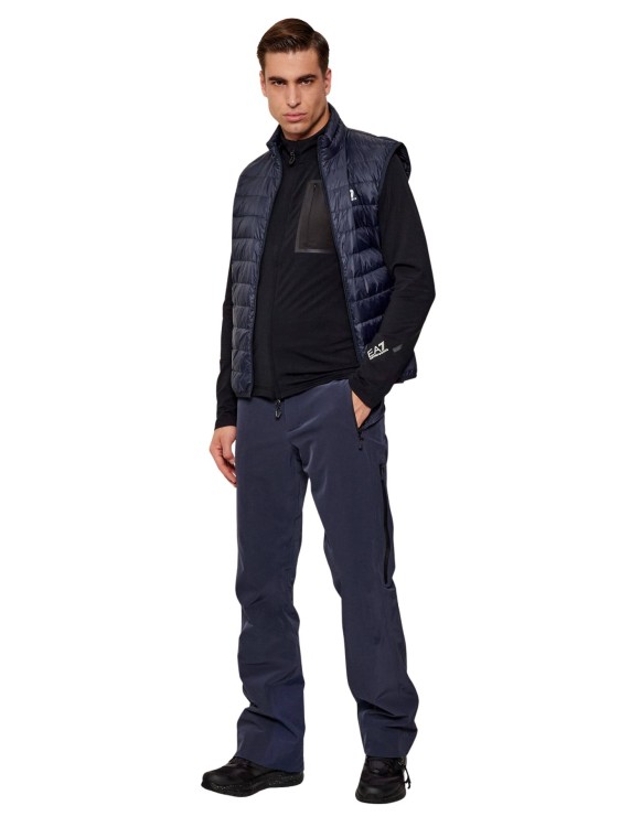 Bluza narciarska męska EA7 Emporio Armani Cortina Powerstretch Full Zip Black
