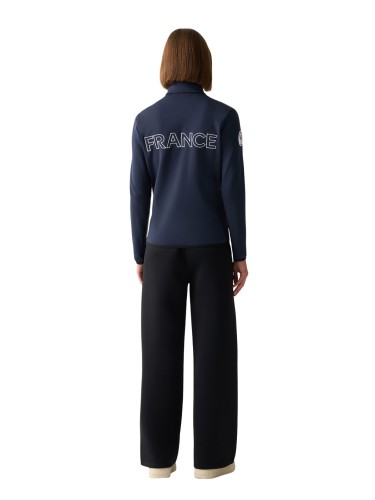 Bluza damska Colmar Full Zip Stretch Fleece White Blue