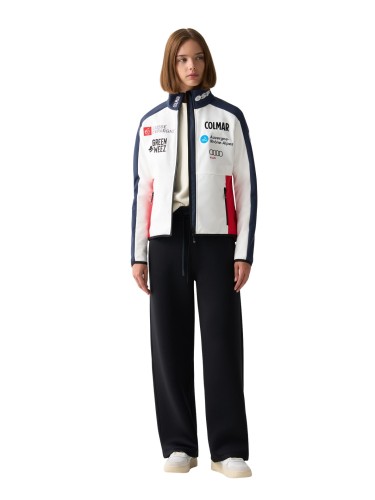 Kurtka narciarska damska Colmar Replica Softshell Jacket White Navy Bright Red