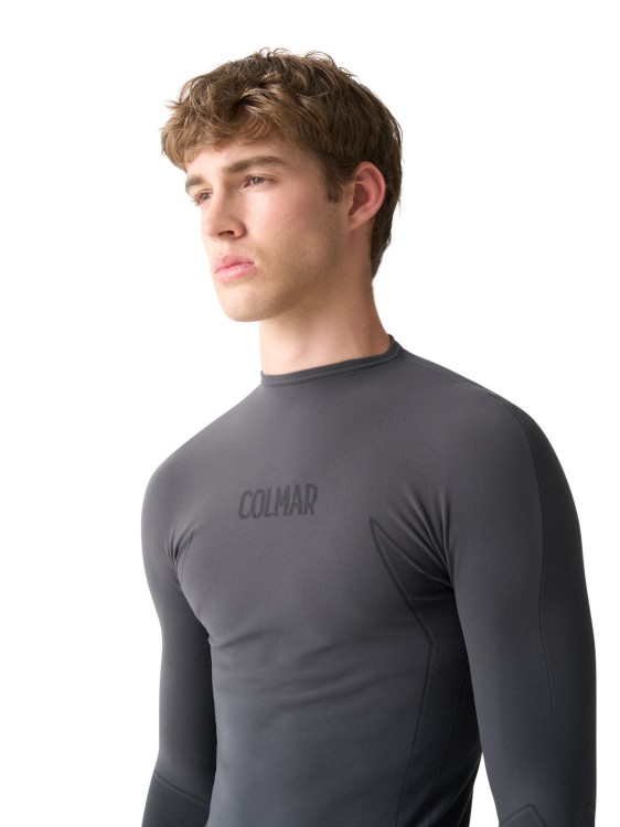Koszulka termoaktywna męska Colmar Dryarn Warp Kint Seamless Tee with Viroblock Eclipse
