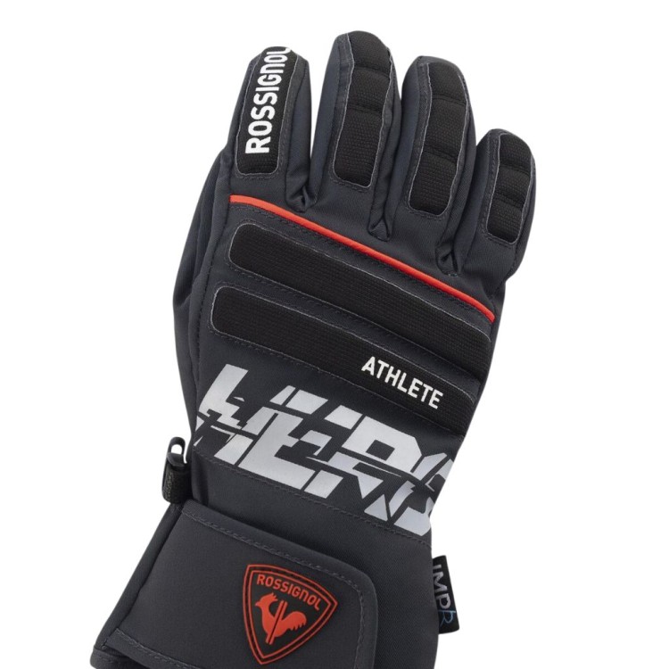 Rękawice narciarskie dziecięce Rossignol Hero Onyx Grey