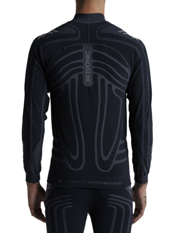 Koszulka termoaktywna męska X-Bionic Heatloop z długim rękawem Black