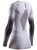 Koszulka termoaktywna z długim rękawem damska X-Bionic Invent FX White Grey