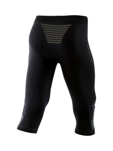 Legginsy termoaktywne męskie 3/4 X-Bionic Invent 4.0 Black