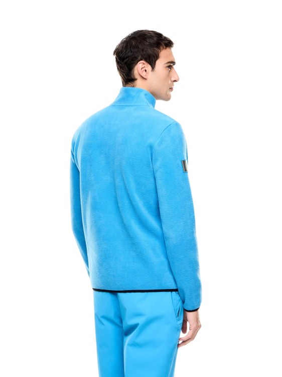 Bluza męska polarowa EA7 Emporio Armani FISI Blue