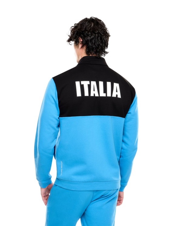 Bluza męska rozpinana EA7 Emporio Armani FISI Natural VENTUS7 Blue