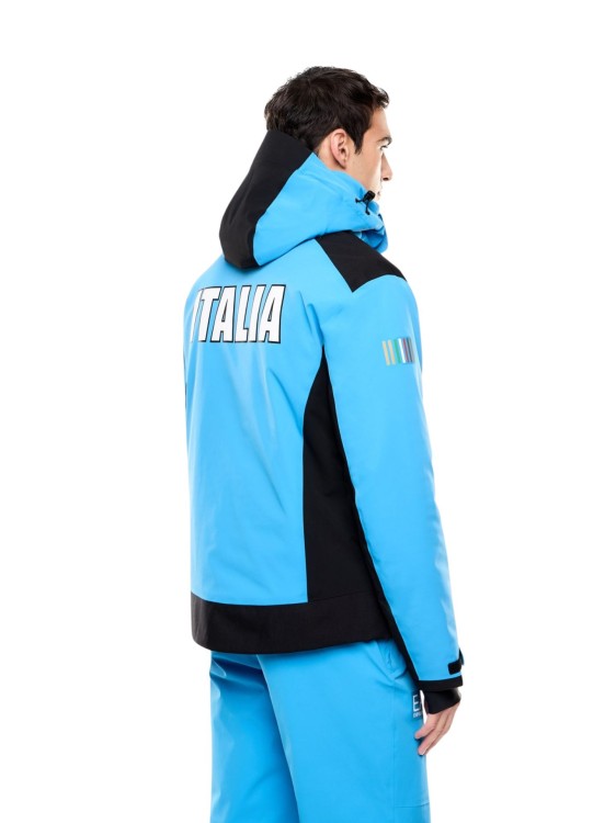 Kurtka narciarska męska EA7 Emporio Armani FISI Protectum7 Blue