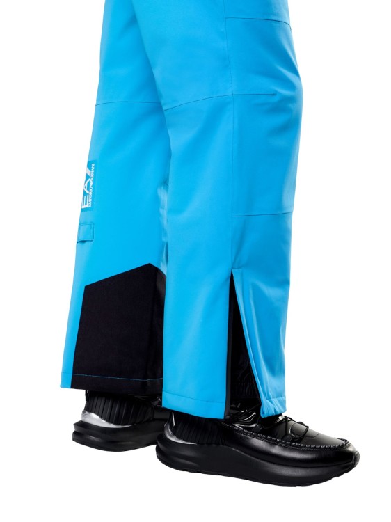 Spodnie narciarskie męskie EA7 Emporio Armani FISI Protectum7 Blue