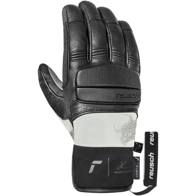 Rękawice narciarskie Reusch Henrik Kristoffersen black