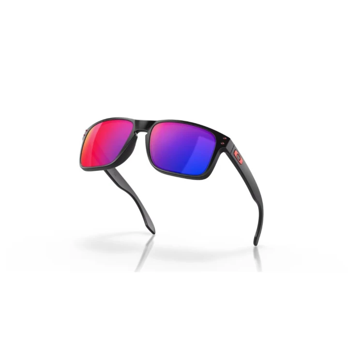 Okulary przeciwsłoneczne Oakley Holbrook matte black/red iridium