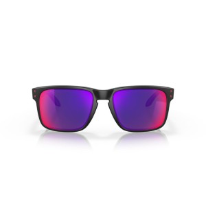 Okulary przeciwsłoneczne Oakley Holbrook matte black/red iridium