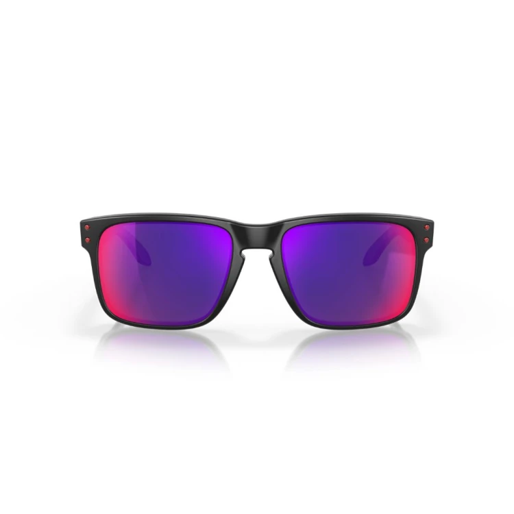 Okulary przeciwsłoneczne Oakley Holbrook matte black/red iridium