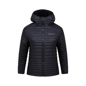 Kurtka Peak Performance damska Monolight Insulated Hood Jacket black