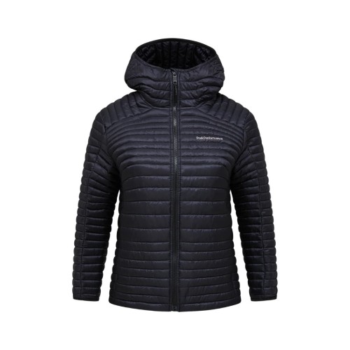 Kurtka Peak Performance damska Monolight Insulated Hood Jacket black