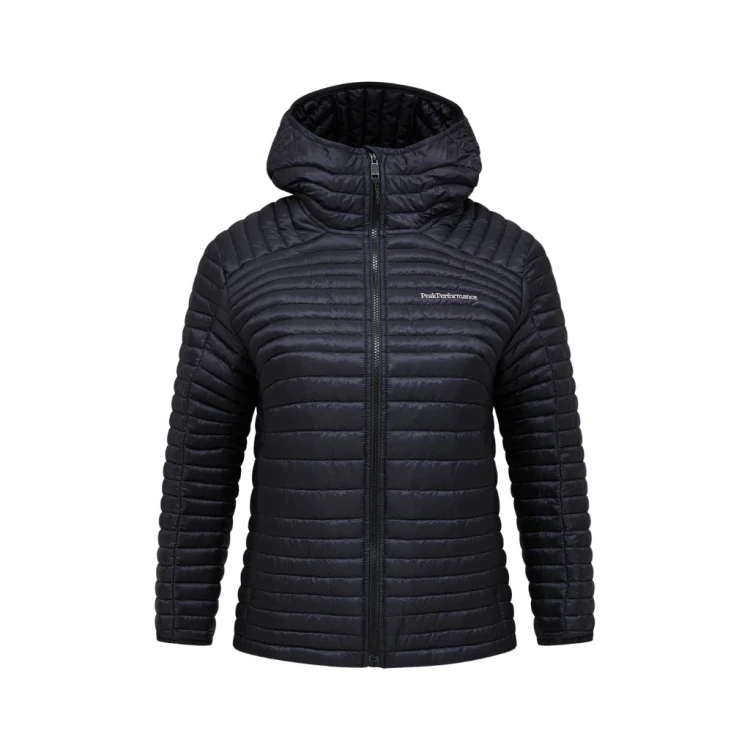 Kurtka Peak Performance damska Monolight Insulated Hood Jacket black