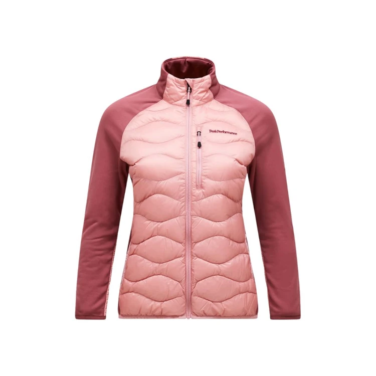 Kurtka Peak Performance damska Helium Down Hybrid Jacket pink