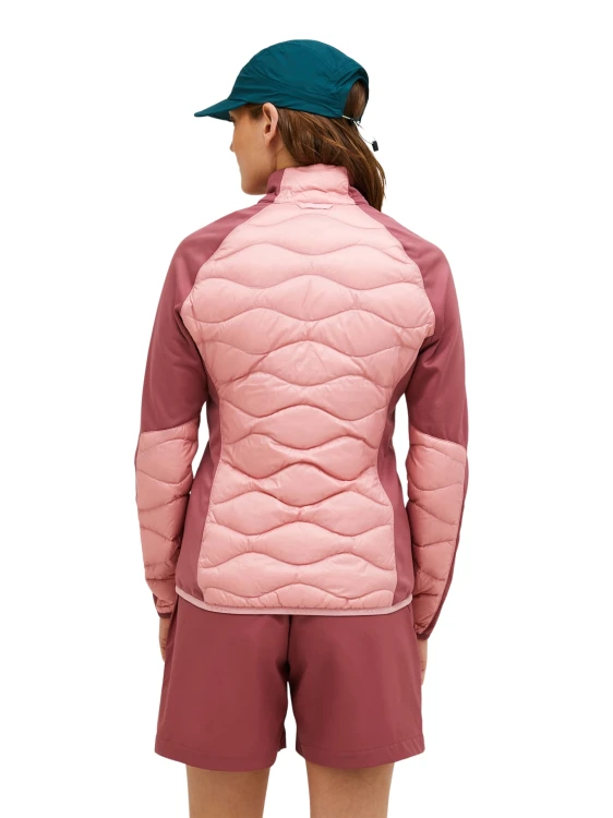 Kurtka Peak Performance damska Helium Down Hybrid Jacket pink
