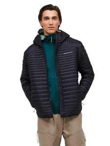 Kurtka Peak Performance puchowa męska Monolight Insulated Hood Jacket black