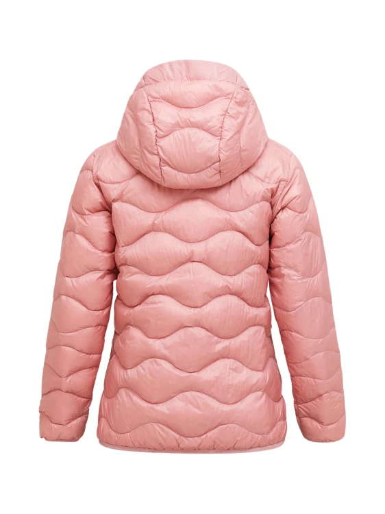 Kurtka Peak Performance puchowa damska Helium Down Hood Jacket pink