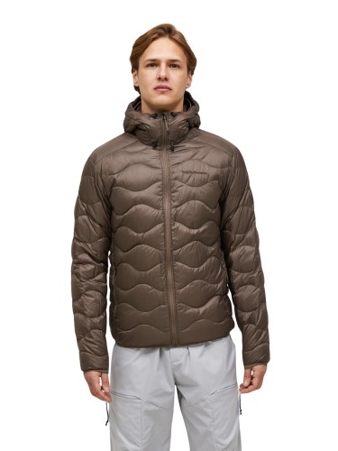 Kurtka Peak Performance męska Helium Down Hood Jacket brown