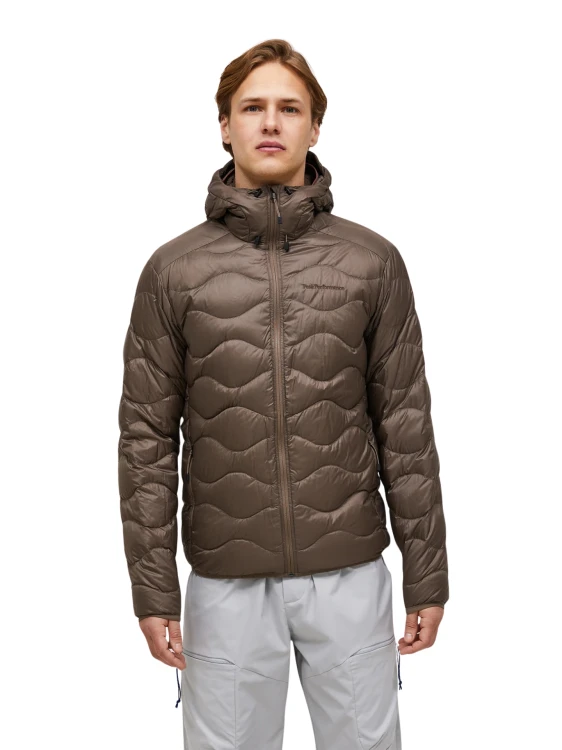 Kurtka Peak Performance męska Helium Down Hood Jacket brown