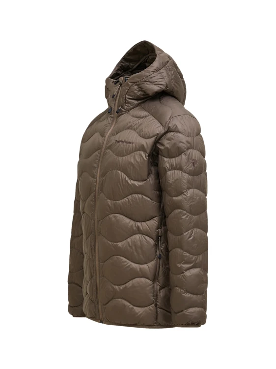 Kurtka Peak Performance męska Helium Down Hood Jacket brown