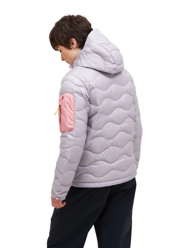 Kurtka Peak Performance puchowa damska Helium Utility Down Hood Jacket grey