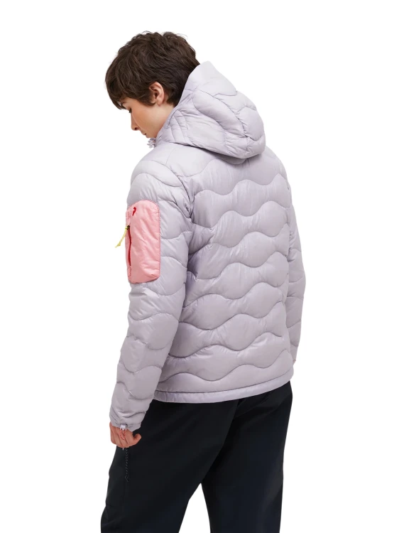 Kurtka Peak Performance puchowa damska Helium Utility Down Hood Jacket grey