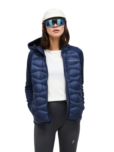 Kurtka Peak Performance damska Helium Down Hybrid Hood granatowa 24/25