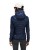 Kurtka Peak Performance damska Helium Down Hybrid Hood granatowa