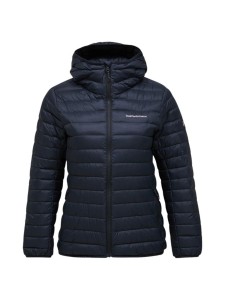 Kurtka Peak Performance puchowa damska Down Hood Jacket black
