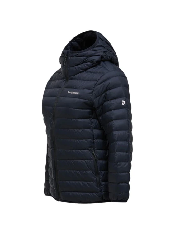 Kurtka Peak Performance puchowa damska Down Hood Jacket black