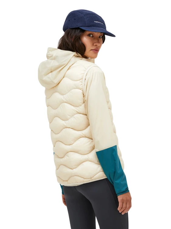 Kamizelka Peak Performance damska Helium Down Vest sand fog