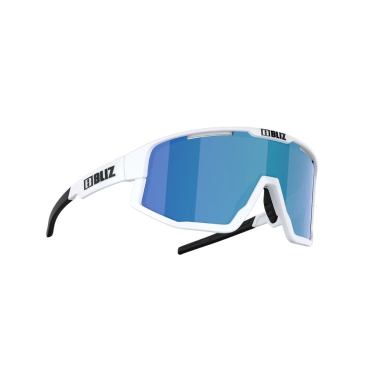 Okulary przeciwsłoneczne Bliz Vision matte white/smoke/blue multicolor