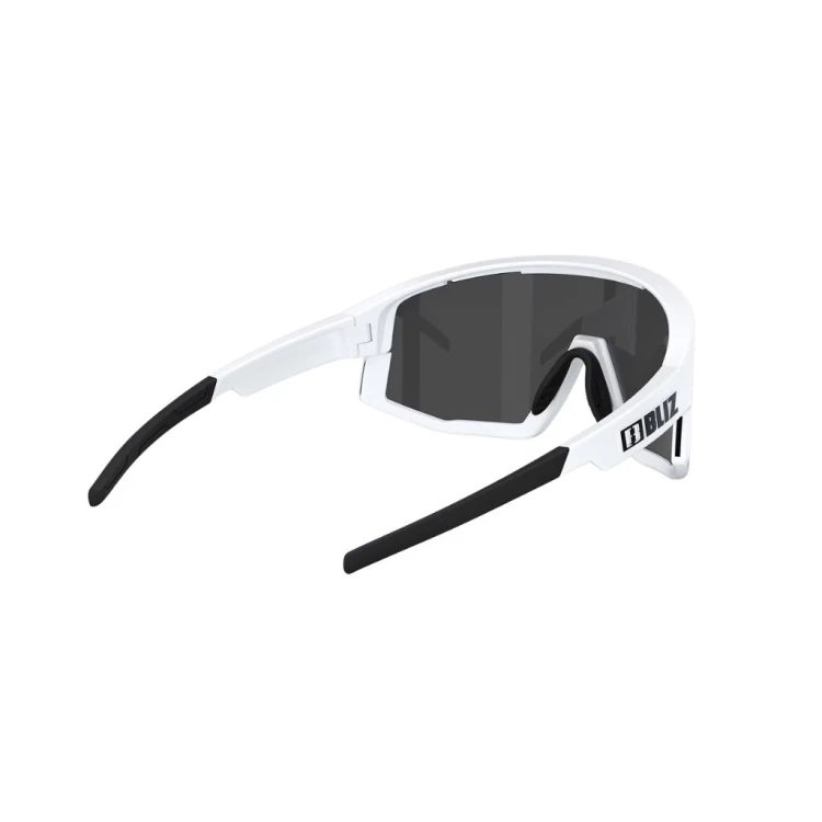 Okulary przeciwsłoneczne Bliz Vision matte white/smoke/blue multicolor