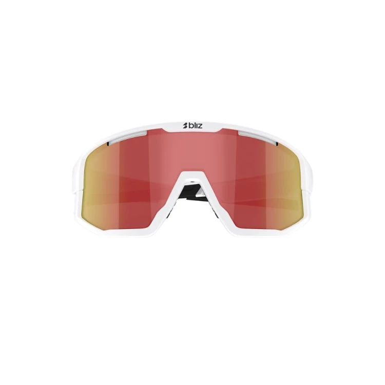 Okulary przeciwsłoneczne Bliz Fusion white/smoke red