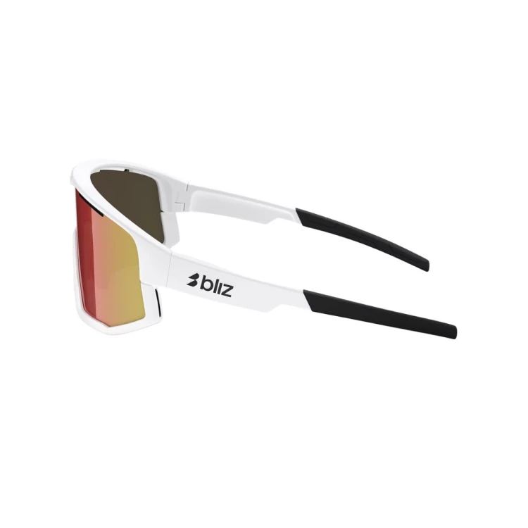 Okulary przeciwsłoneczne Bliz Fusion white/smoke red