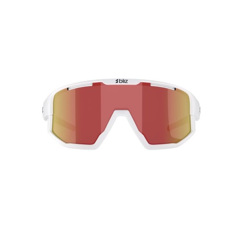 Okulary przeciwsłoneczne Bliz Fusion white/smoke red