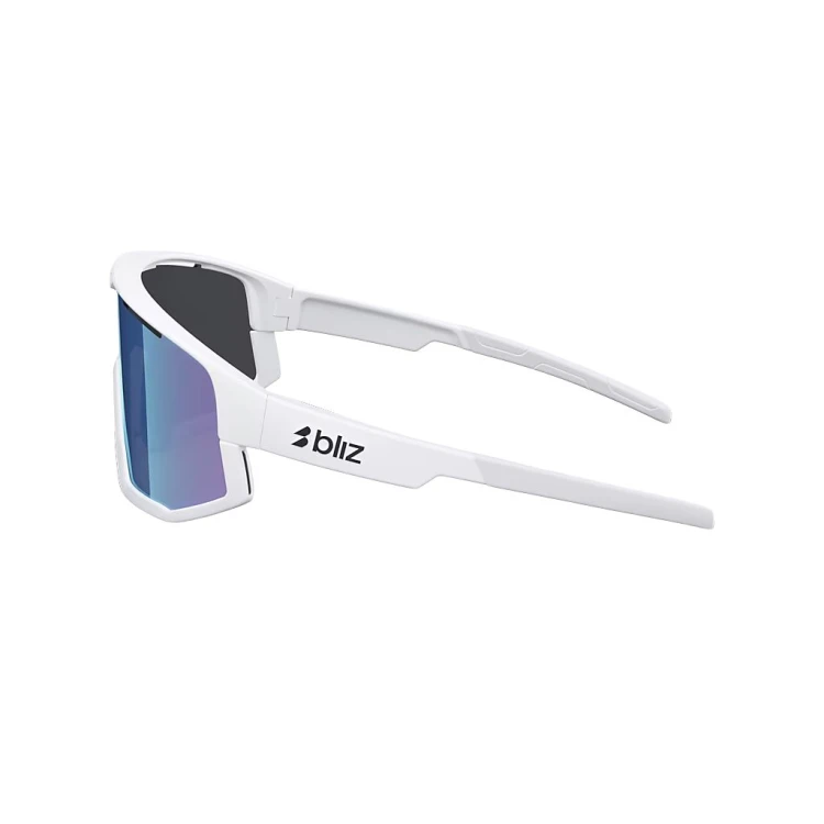 Okulary przeciwsłoneczne Bliz Fusion matte white/smoke/blue multicolor