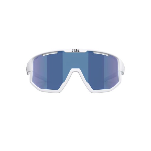 Okulary przeciwsłoneczne Bliz Fusion matte white/smoke/blue multicolor