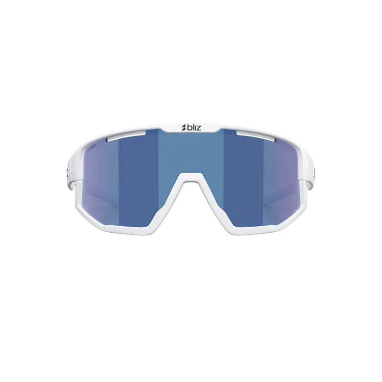 Okulary przeciwsłoneczne Bliz Fusion matte white/smoke/blue multicolor