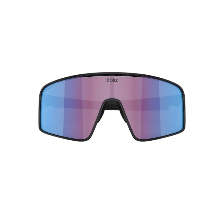 Okulary przeciwsłoneczne Bliz P001 L matte black/rose/violet mirror blue